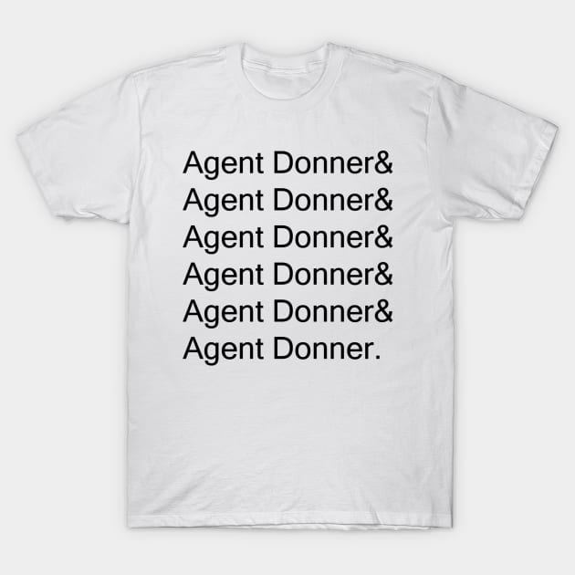 Agent Donner x6 T-Shirt by SignyC